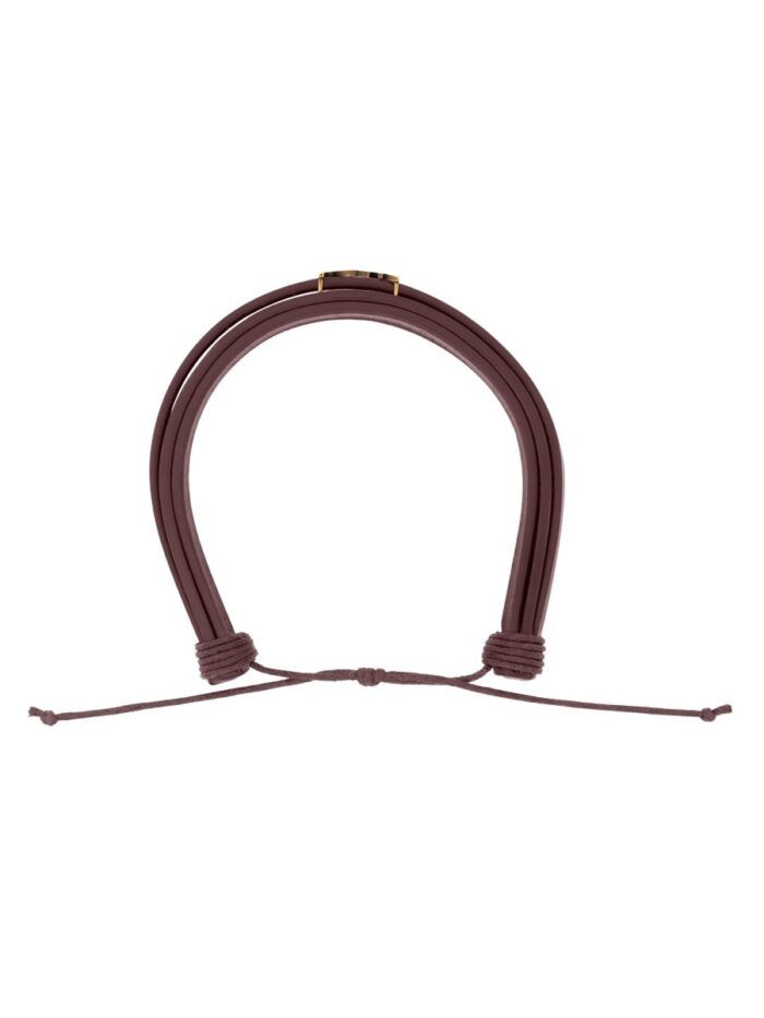 Saint Laurent BRACCIALE CON LOGO "CASSANDRE"