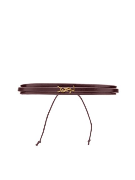 Saint Laurent BRACCIALE CON LOGO "CASSANDRE"