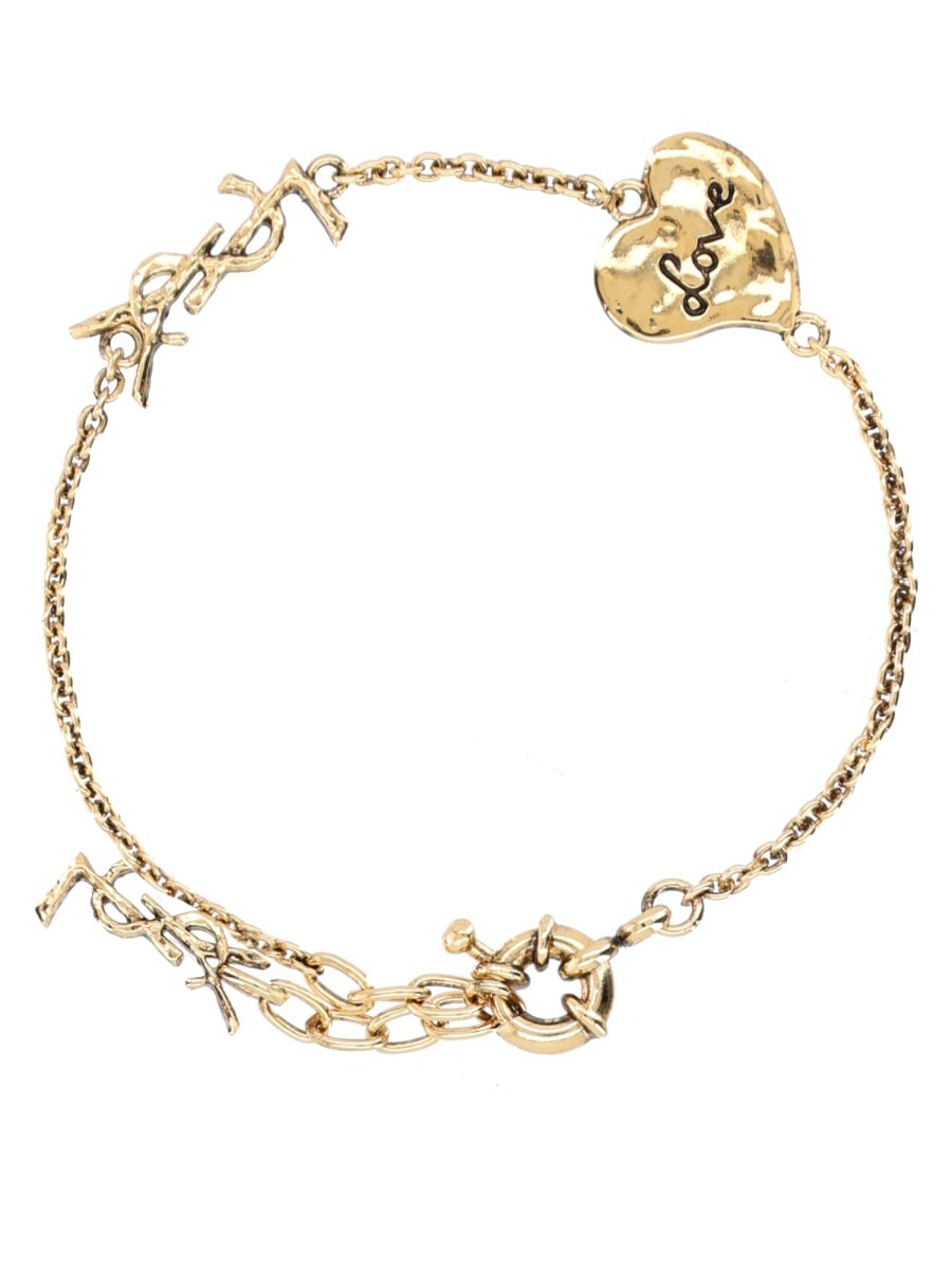 Saint Laurent Bracciale Cuore Cassandre
