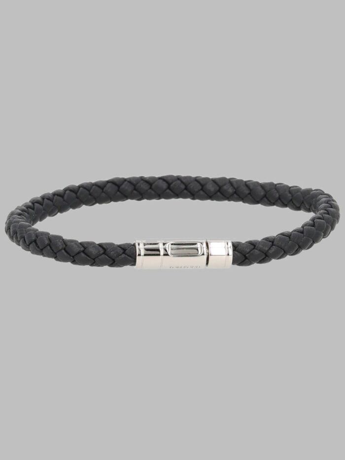 TOM FORD BRACCIALE IN PELLE INTRECCIATA