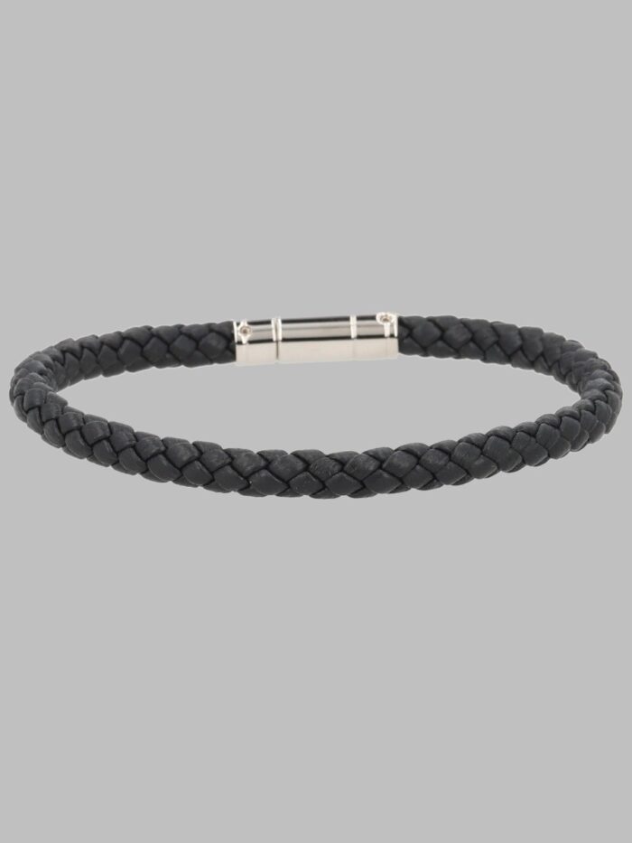 TOM FORD BRACCIALE IN PELLE INTRECCIATA