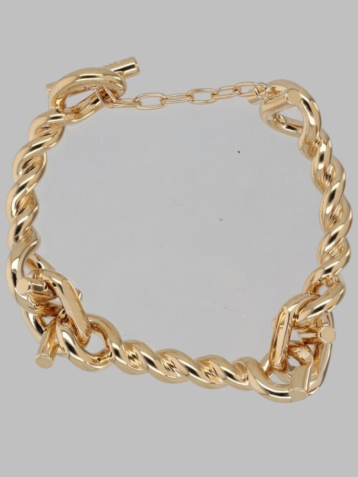 ferragamo bracciale intrecciato "gancini" Ferragamo Bracciale Intrecciato "Gancini"