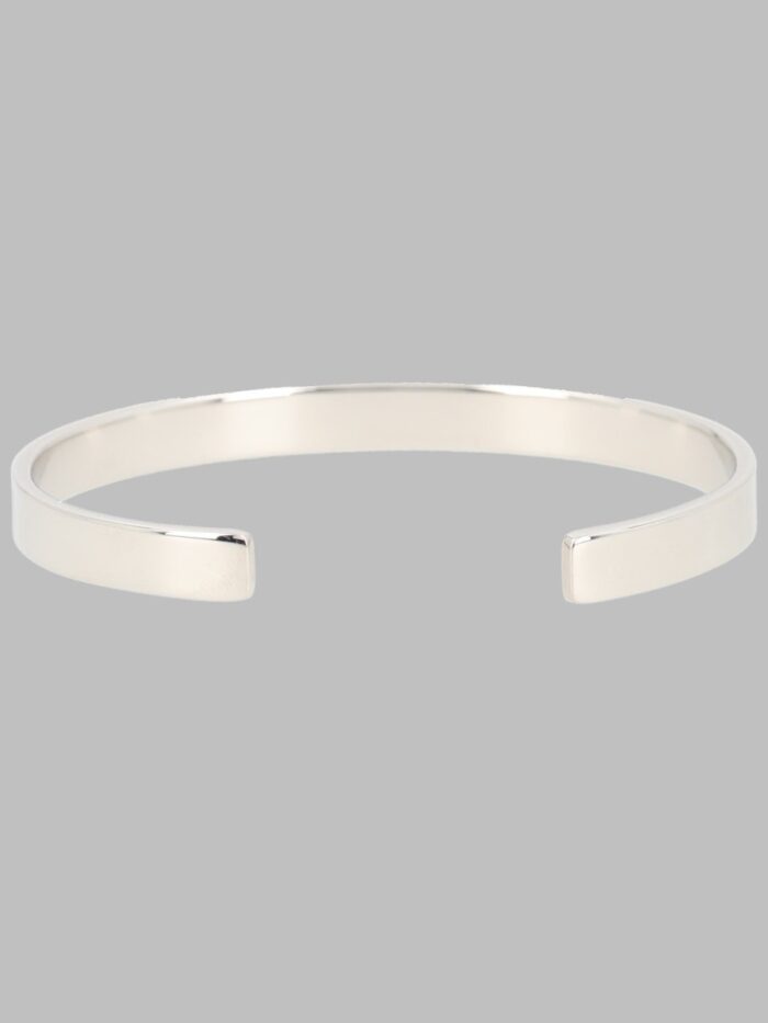 Maison Margiela BRACCIALE "MANCHETTE PLAT" CON LOGO