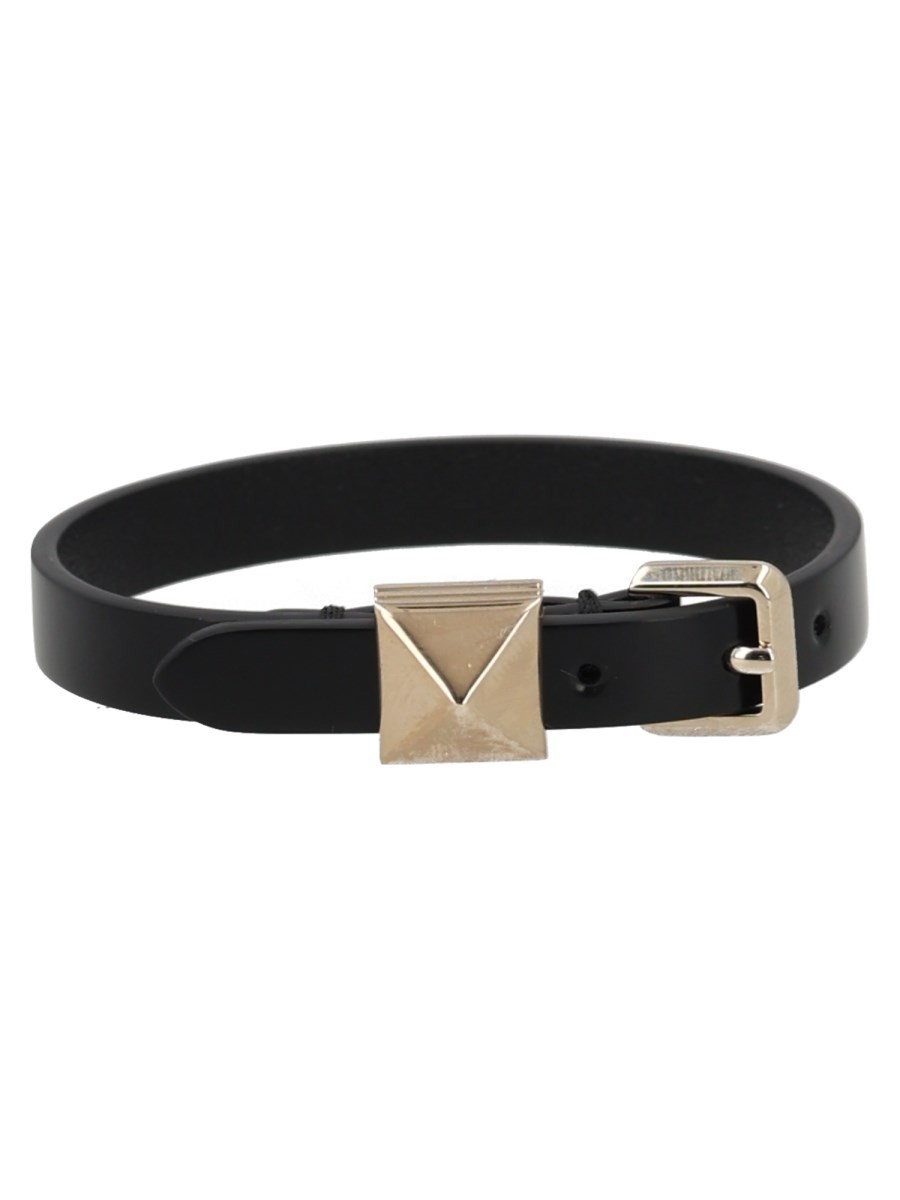 Valentino Garavani BRACCIALE "ROCKSTUD" IN PELLE