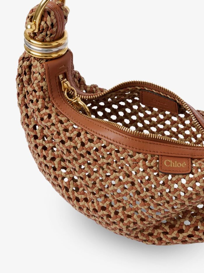CHLOE' Bracelet Hobo Handbag With Toucan Handle
