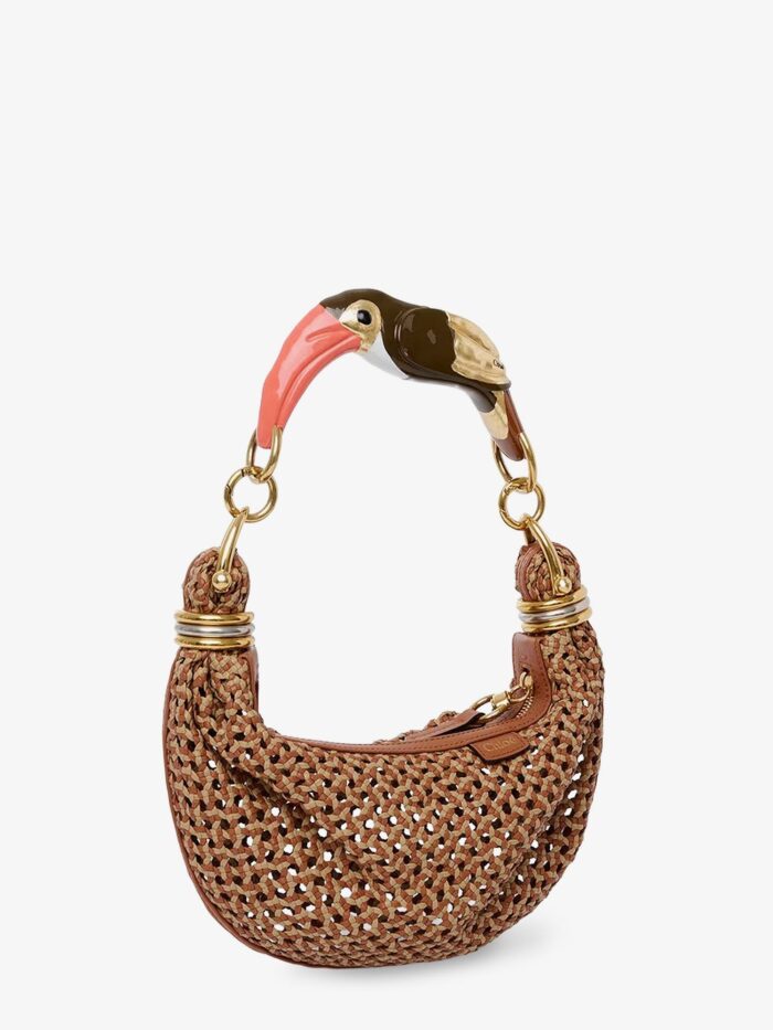 CHLOE' Bracelet Hobo Handbag With Toucan Handle