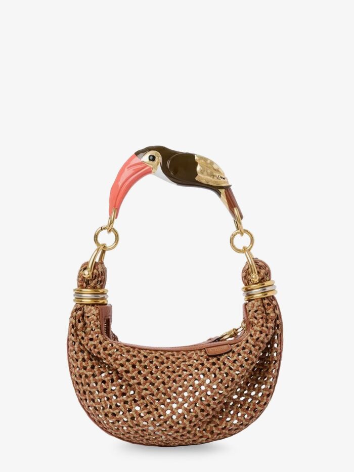 chloe' bracelet hobo handbag with toucan handle CHLOE' Bracelet Hobo Handbag With Toucan Handle