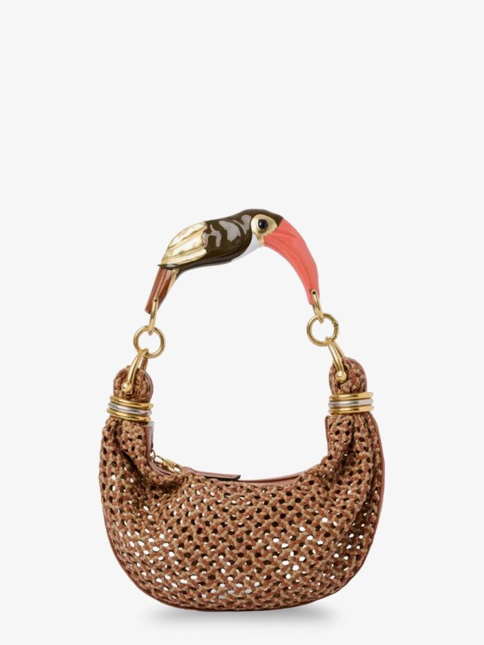 CHLOE' Bracelet Hobo Handbag With Toucan Handle