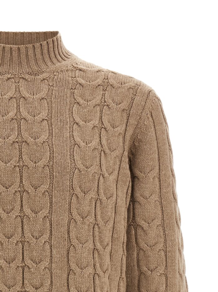 Zanone Braided Knit Knuckler