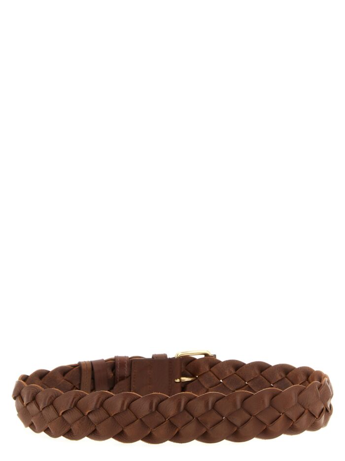 Miu Miu Braided Leather Belt
