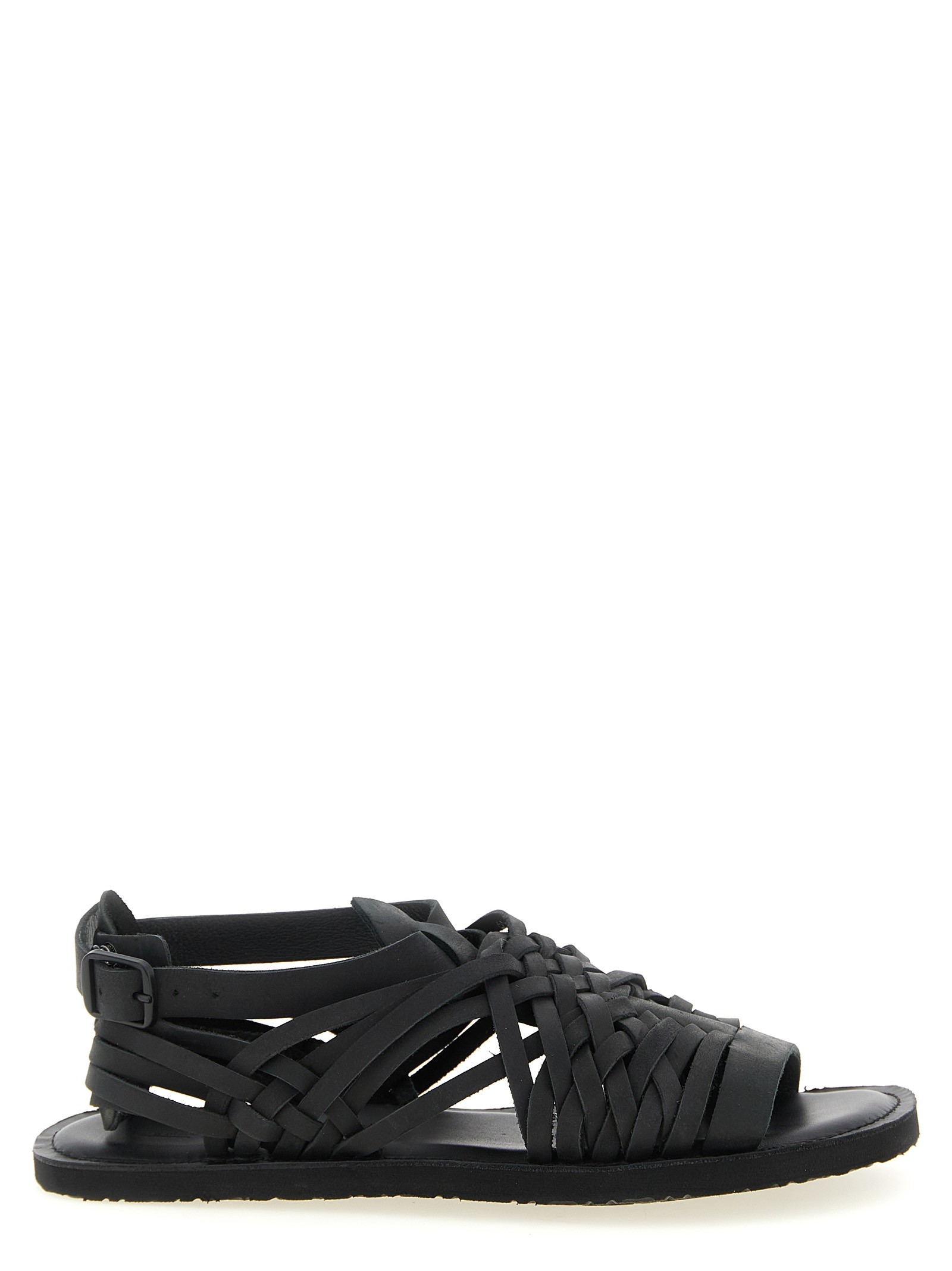 YOHJI YAMAMOTO Braided Leather Sandals