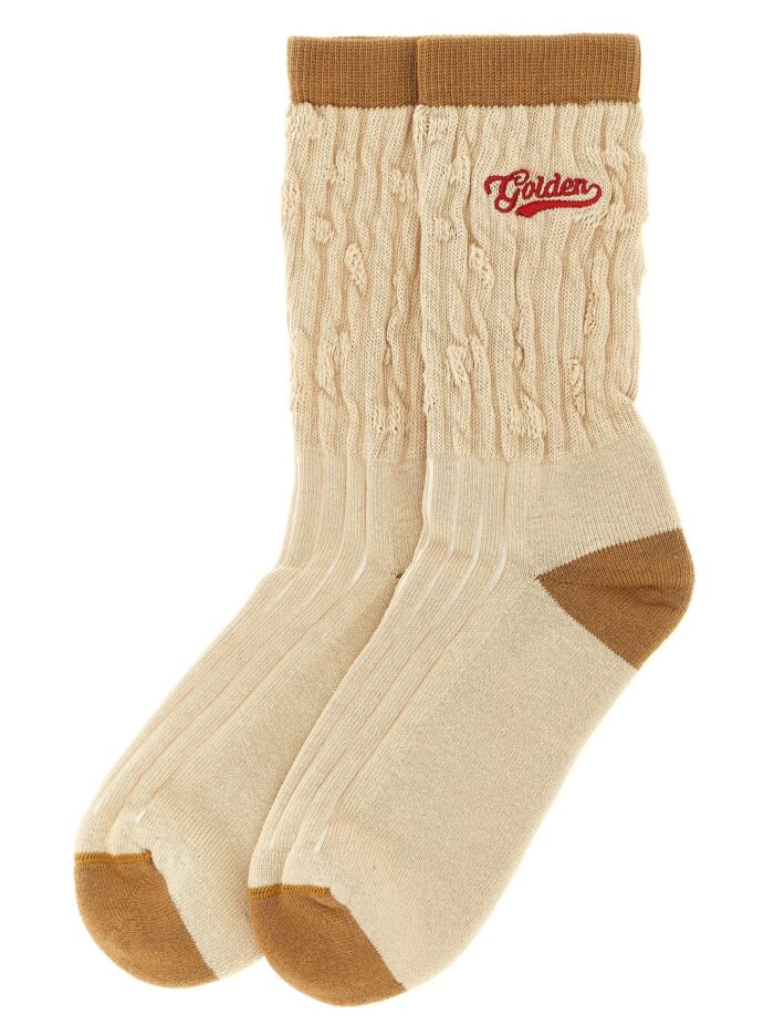 Golden Goose Deluxe Brand Braided Socks