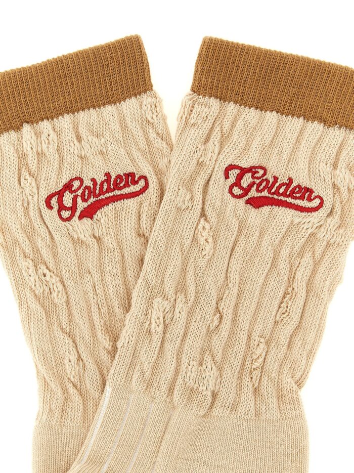 Golden Goose Deluxe Brand Braided Socks