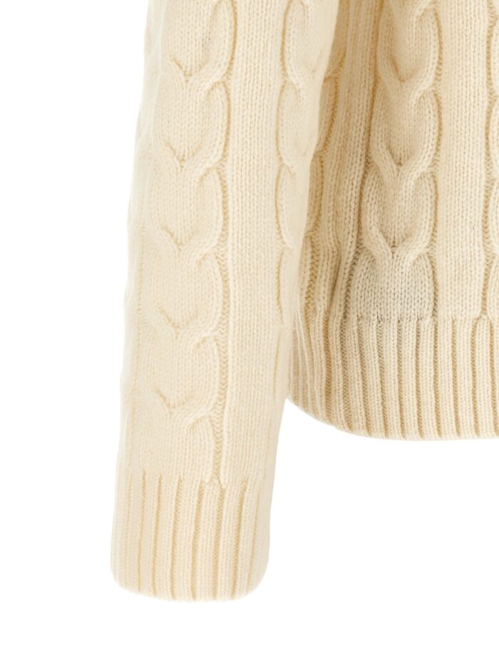 Zanone Braided Turtleneck Sweater