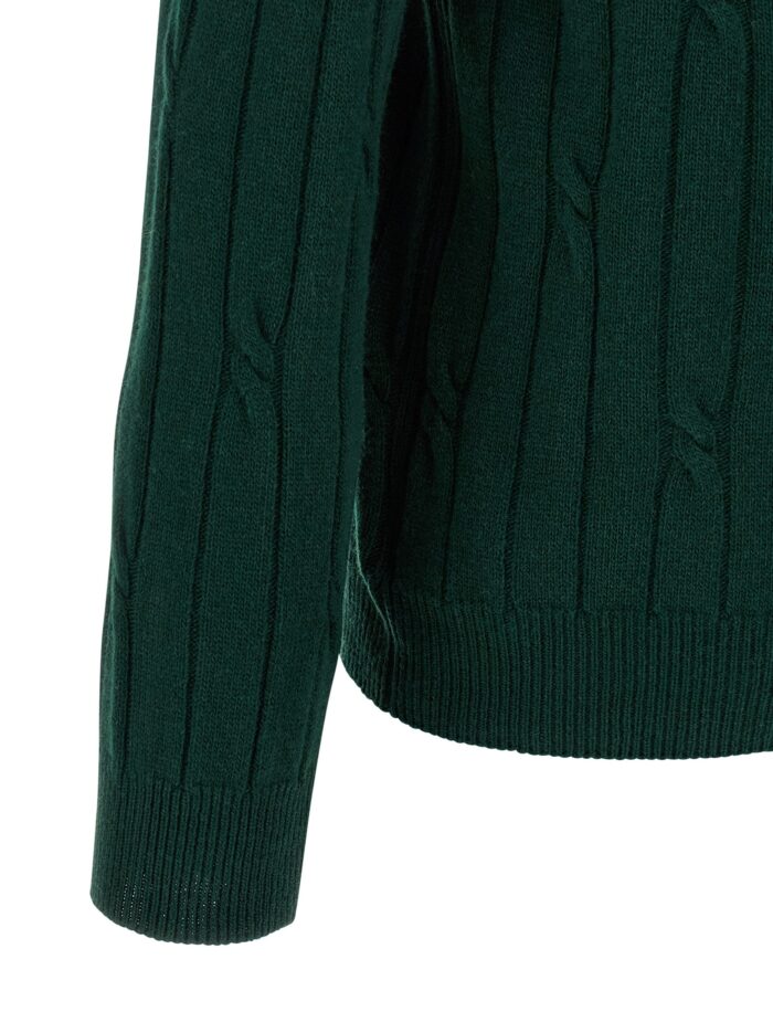 Zanone Braided Wool Polo Shirt