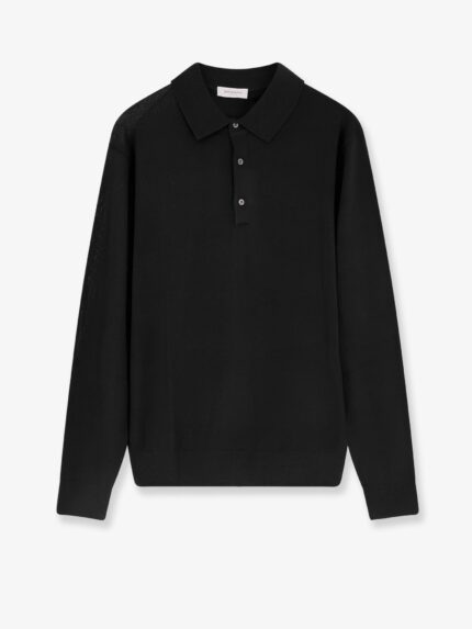 BRAMANI CASHMERE Wool Polo Sweater