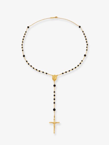 Dolce & Gabbana Brass Necklace With Cross