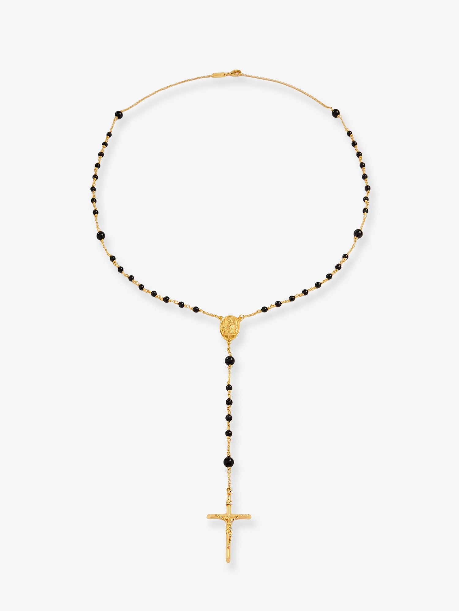 Dolce & Gabbana Brass Necklace With Cross