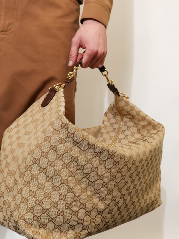 Gucci Brera Gg Fabric Crossbody Bag