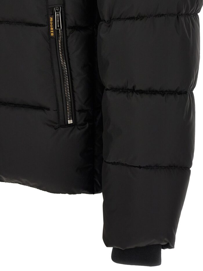 Moorer 'Brett' Bomber Jacket - 'Acqua' Line