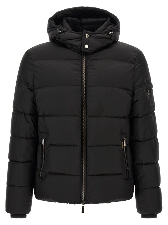 Moorer 'Brett' Bomber Jacket - 'Acqua' Line