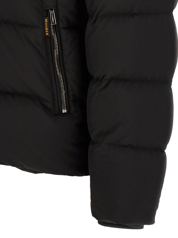 Moorer 'Brett' Bomber Jacket - 'Acqua' Line