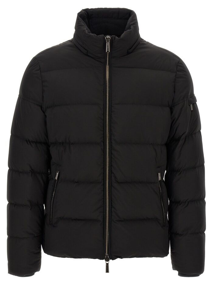 Moorer 'Brett' Bomber Jacket - 'Acqua' Line