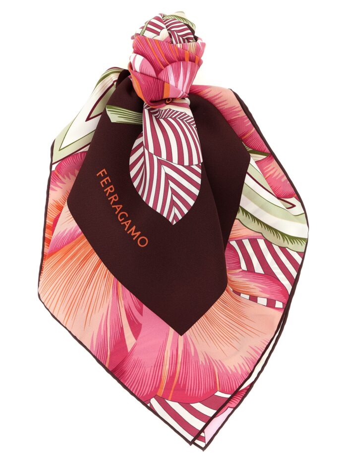 ferragamo 'brezza' print scarf Ferragamo 'Brezza' Print Scarf