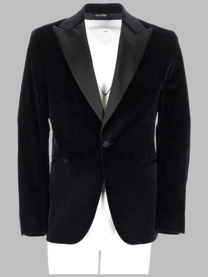 brian dales giacca monopetto in cotone BRIAN DALES GIACCA MONOPETTO IN COTONE