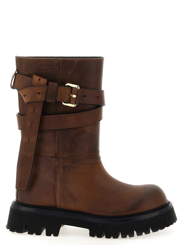 moschino 'brick' boots Moschino 'Brick' Boots