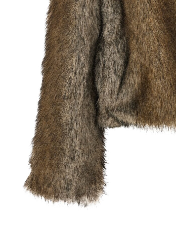 B&B COUTURE 'Brigitte First' Eco-fur Coat