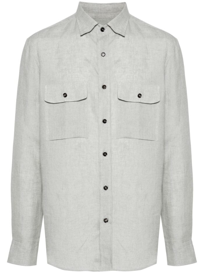 BRIONI Military Shirt