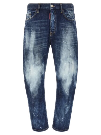 Dsquared2 'Bro' Jeans With 'Paint' Details