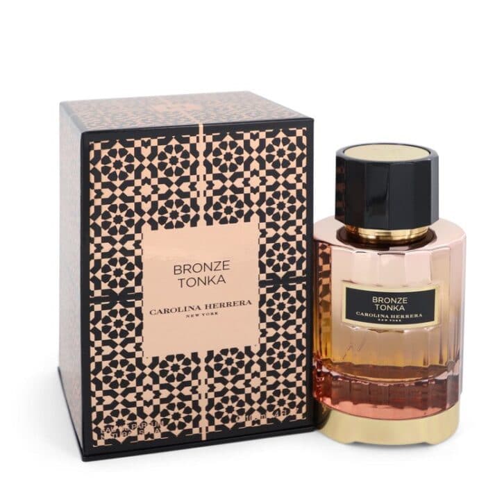 Bronze Tonka By Carolina Herrera - Eau De Parfum Spray (Unisex) 3.4 Oz - Image 1