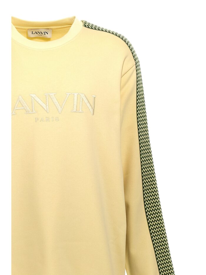 'Brodé Lanvin Side Curb' Sweatshirt