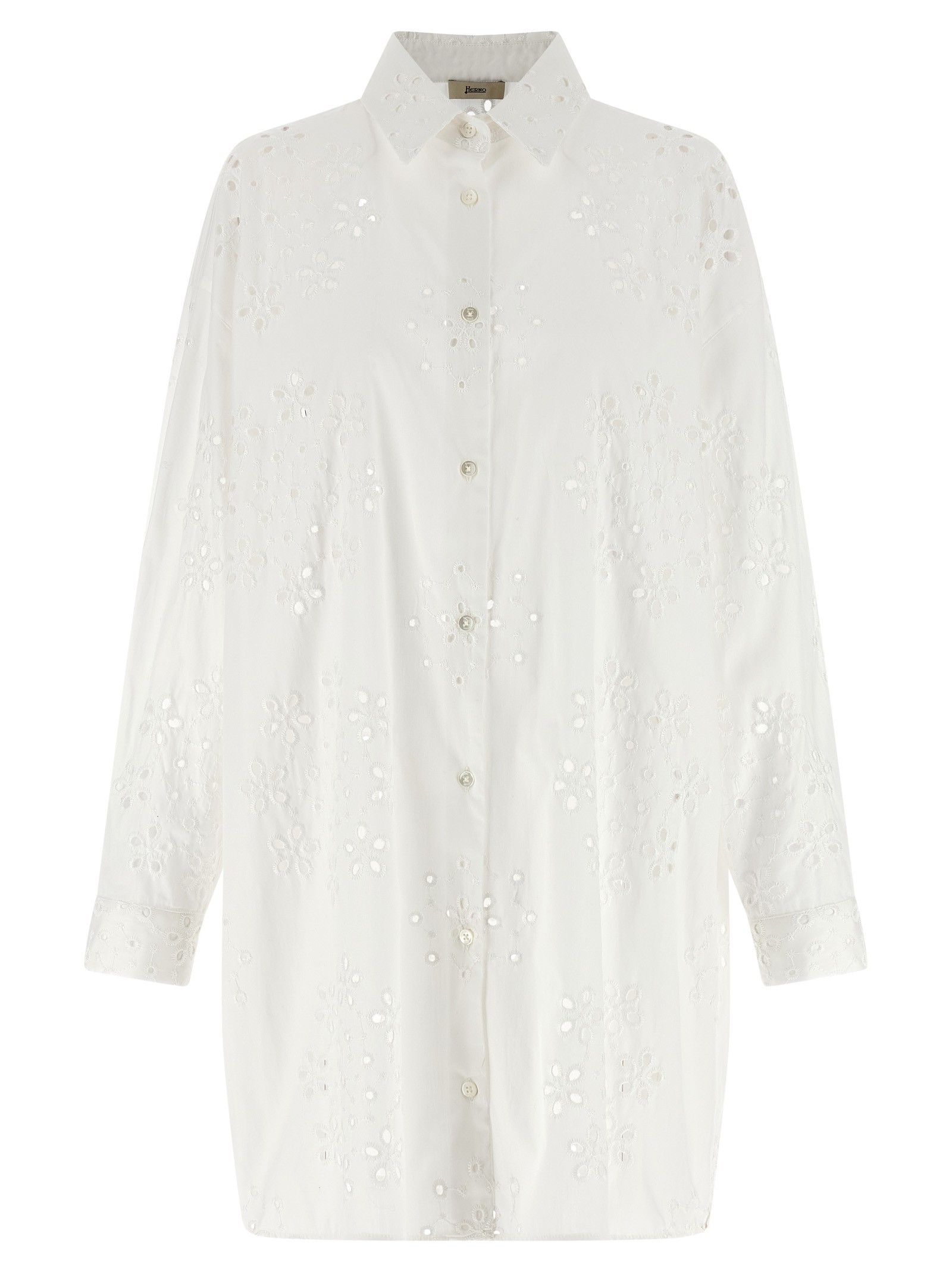 Herno 'Broderie Anglaise' Shirt