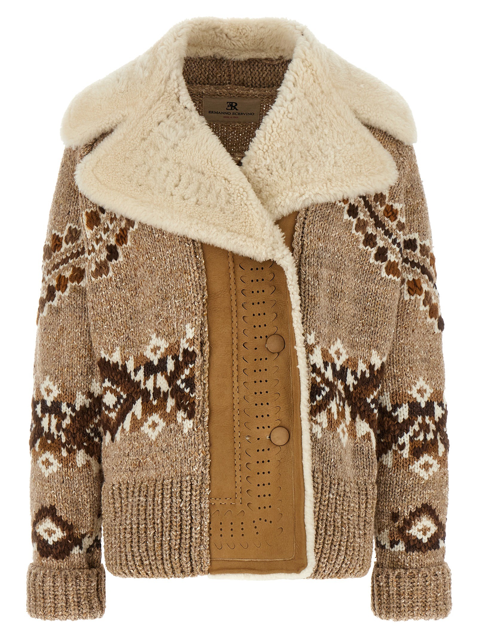 ERMANNO SCERVINO Brogue Detail Jacket