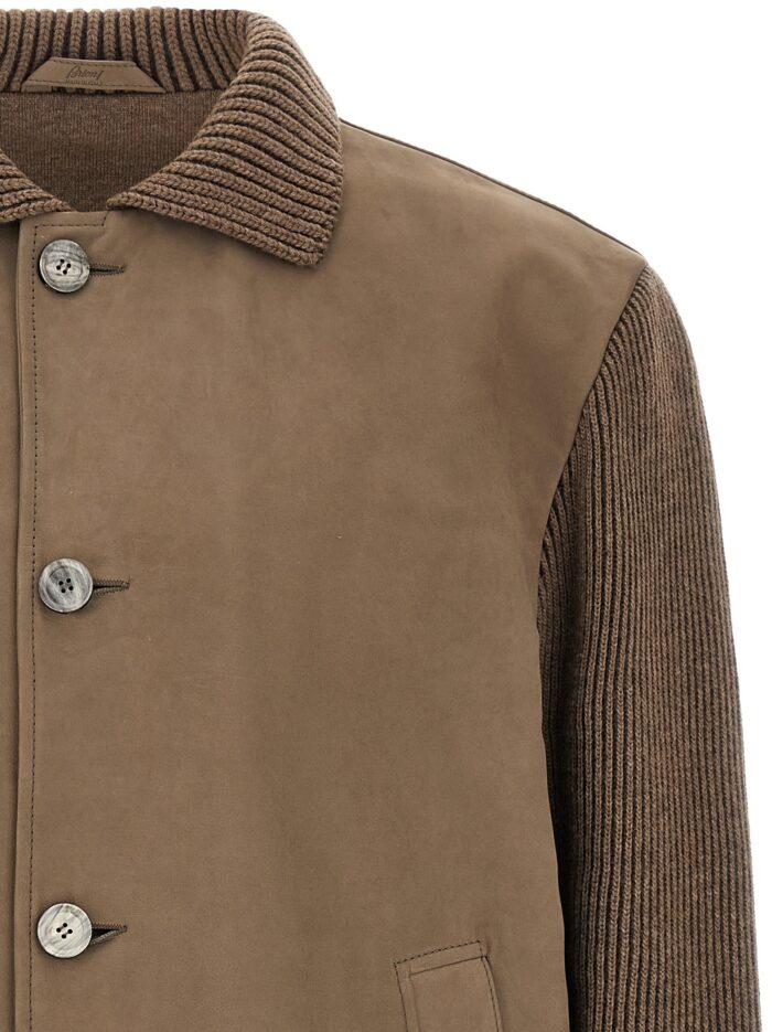 BRIONI Brown Hybrid Jacket