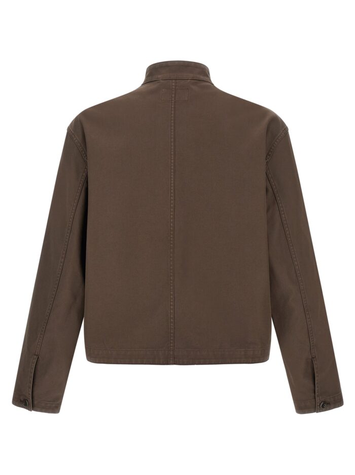 LEMAIRE Brown Korean Collar Jacket