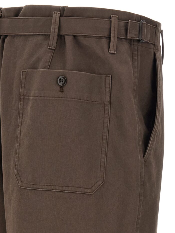 LEMAIRE Brown Tapered Pants