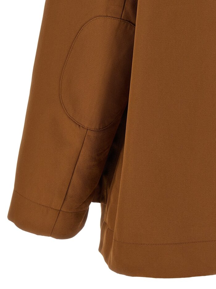 GANNI Brown Twill Jacket
