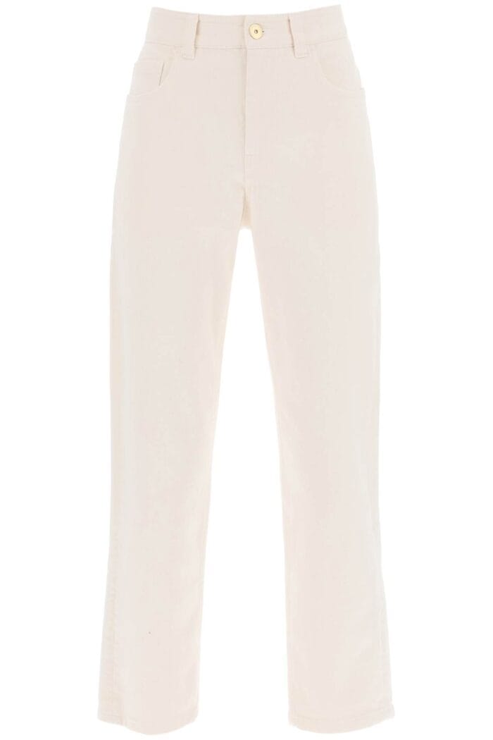 BRUNELLO CUCINELLI Able Cotton Denim Jeans For Everyday Wear.