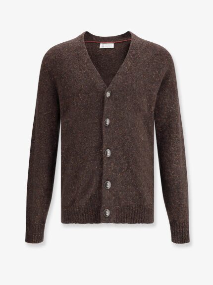 Brunello Cucinelli Alpaca, Wool And Silk Cardigan