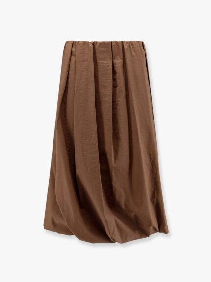 Brunello Cucinelli Ballon Cotton Blend Skirt