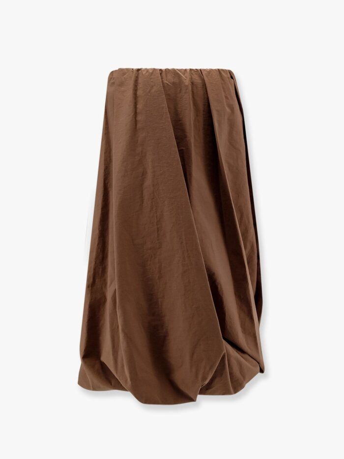 Brunello Cucinelli Ballon Cotton Blend Skirt