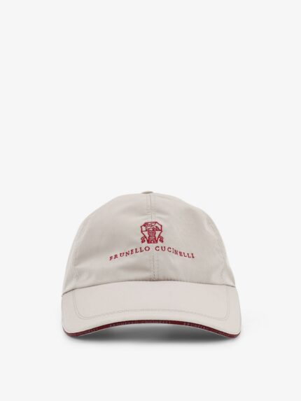 Brunello Cucinelli Baseball Hat With Logo