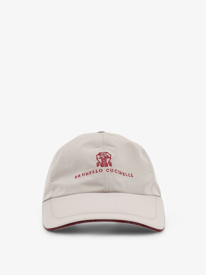 Brunello Cucinelli Baseball Hat With Logo