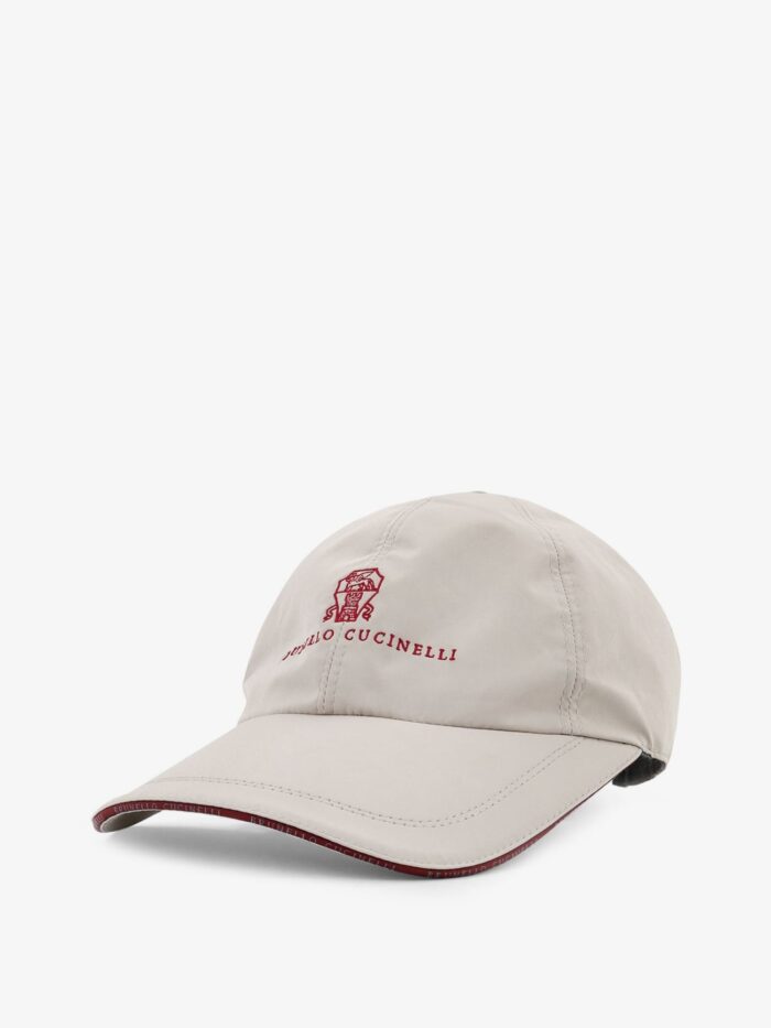 Brunello Cucinelli Baseball Hat With Logo