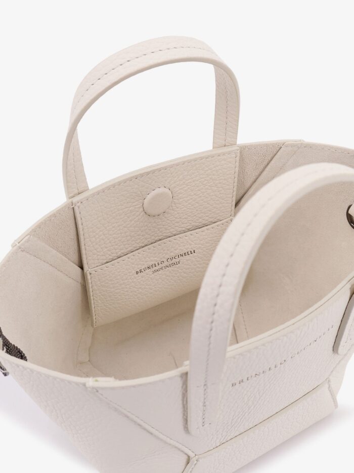 Brunello Cucinelli BC Duo Leather Crossbody Bag