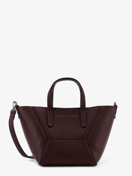 Brunello Cucinelli BC Duo Leather Crossbody Bag